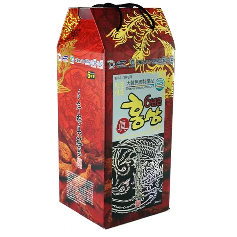 Nước vị Hồng sâm 6 year Root Korea Red Ginseng Extract Plus  Hàn Quốc Chai 3 lít  Nhập Khẩu Chính Hãng