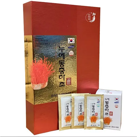 Đông trùng hạ thảo Hàn Quốc Silk Worm Dong Chung Ha Cho Gold 60 gói x 30ml