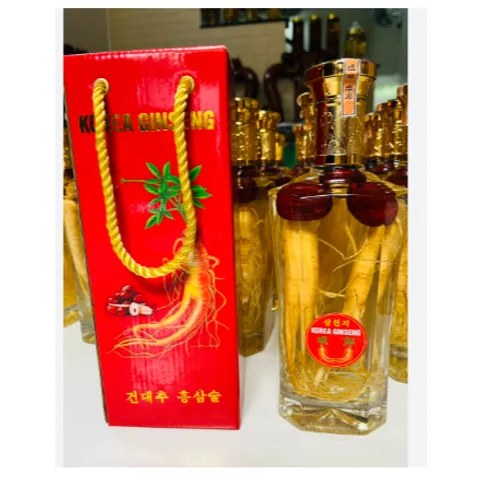 Bình Rượu Nhân Sâm Táo Đỏ 500ml Chính Hãng Hàn Quốc