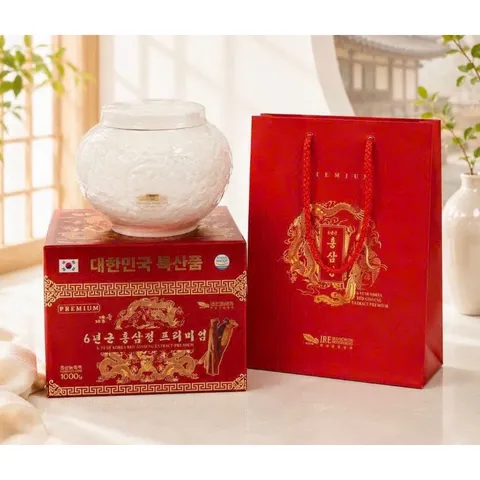 Cao Hồng Sâm Hàn Quốc Hủ Sứ Hộp 1kg