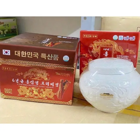 Cao Hồng Sâm Hàn Quốc Hủ Sứ Hộp 1kg
