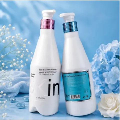 Sữa Tắm Skin 600ml Hương Nước Hoa Pháp. Dưỡng Ẩm ,Trắng Da Mịn Màng Như Lụa