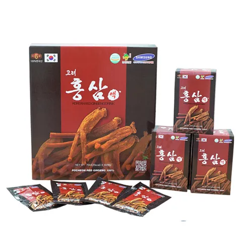 Nước hồng sâm Pocheon chính hãng sâm Hàn Quốc 6 năm tuổi