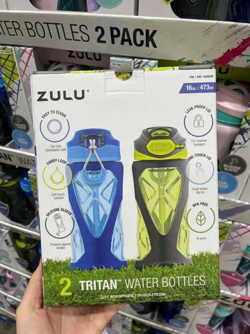 (HÀNG CHÍNH HÃNG MỸ) BÌNH NƯỚC ZULU TRITAN 473ml/bình