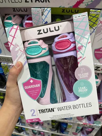 (HÀNG CHÍNH HÃNG MỸ) BÌNH NƯỚC ZULU TRITAN 473ml/bình
