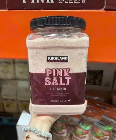 (HÀNG CHÍNH HÃNG MỸ) MUỐI HỒNG KIRKLAND PINK SALT 2.27kg