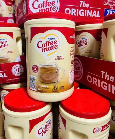 (HÀNG CHÍNH HÃNG MỸ) BỘT KEM SỮA NESTLE COFEE MATE 1.5Kg