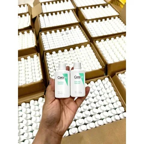 [Minisize] Sữa Rửa Mặt Cerave Foaming Cleanser, Làm Sạch Sâu Cho Da Dầu Mụn 30ml