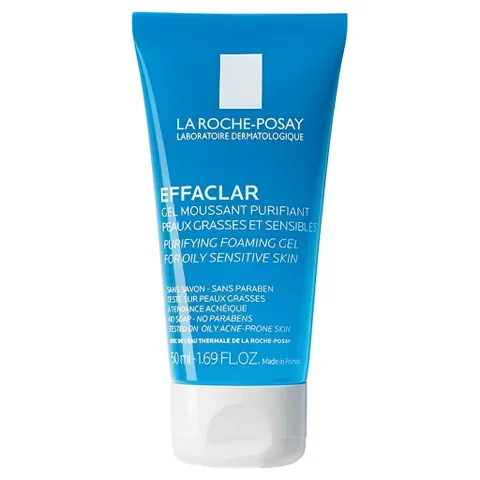 [Minisize] [La Roche Posay] Sữa Rửa Mặt Gel 50ml Cho Da Dầu Mụn Nhạy Cảm