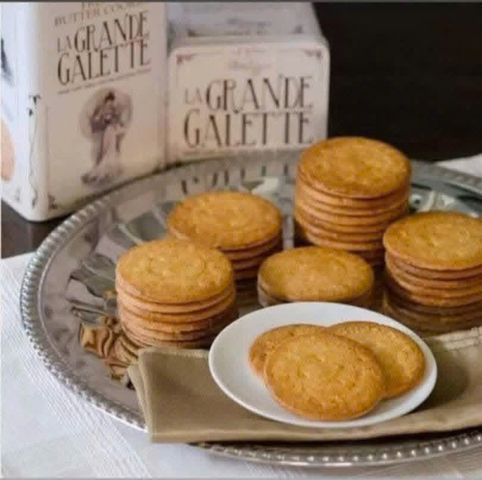 ( HÀNG CHÍNH HÃNG MỸ )BÁNH QUY BƠ PHÁP LÀ GRANDE GALETTE 600g