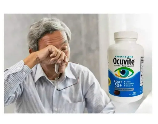 (HÀNG CHÍNH HÃNG MỸ) VIÊN UỐNG BỔ MẮT OCUVITE ADULT 50+ 150 viên
