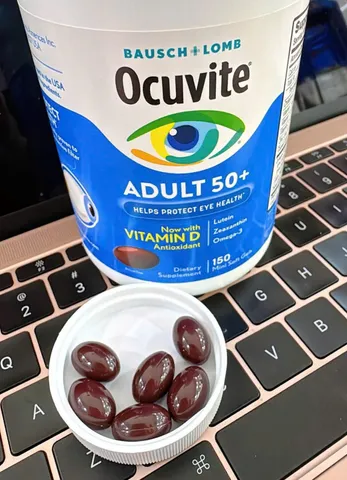 (HÀNG CHÍNH HÃNG MỸ) VIÊN UỐNG BỔ MẮT OCUVITE ADULT 50+ 150 viên