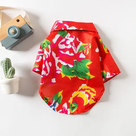Sơ Mi Cây Dừa / Công Phượng (Tặng kẹp nơ) cho thú cưng - Áo, váy cho chó mèo, thú cưng - Ziềng iu Petshop