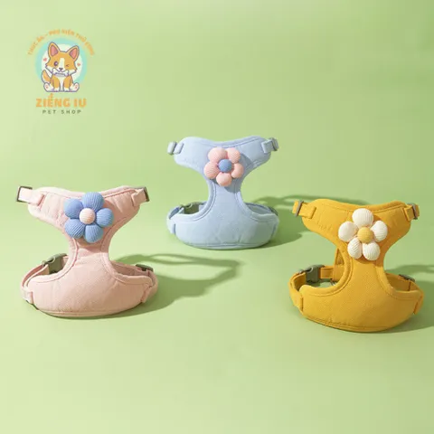 Dây dắt cúc họa mi - Dây dắt cho chó mèo, dây dắt thú cưng - Ziềng iu Petshop