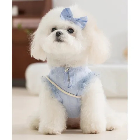Set Vani Ngọt Ngào (kèm túi + kẹp nơ) - Áo, váy cho chó mèo, thú cưng - Ziềng iu Petshop