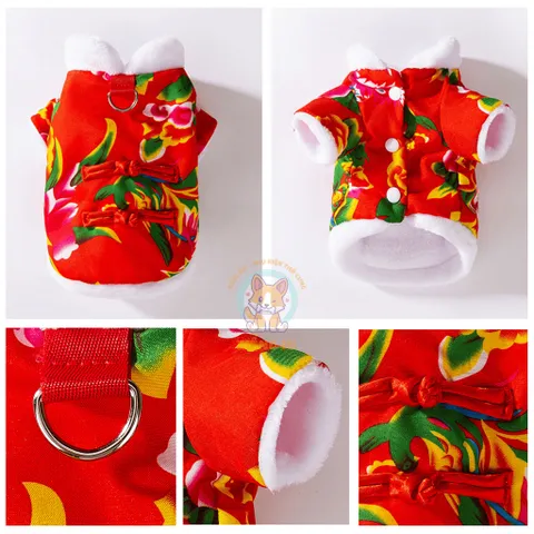 Set Công Phượng và Khăn trùm đầu (Tặng kẹp nơ) cho thú cưng - Áo, váy cho chó mèo, thú cưng - Ziềng iu Petshop