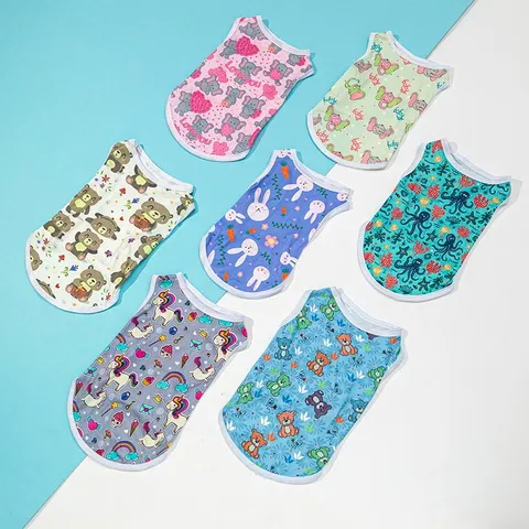 Áo thun hè (nhiều màu) chống rụng lông cho Pet - Áo cho chó mèo, thú cưng - Ziềng iu Petshop