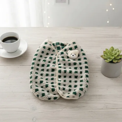Áo khoác gile Gấu (Tặng kẹp nơ) cho thú cưng - Áo, váy cho chó mèo, thú cưng - Ziềng iu Petshop