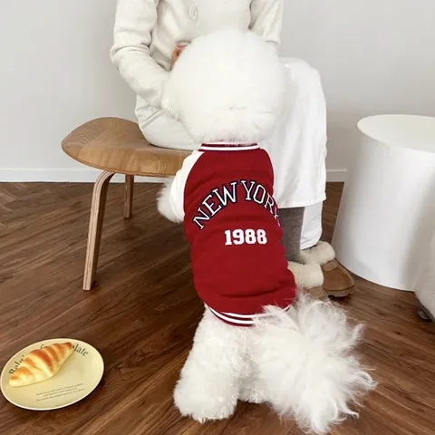 Áo Bóng Chày NewYork cho thú cưng - Áo, váy cho chó mèo, thú cưng - Ziềng iu Petshop