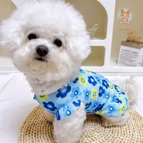 Váy Hoa Xinh (Có Size Lớn) cho thú cưng - Tặng kẹp nơ nhỏ - Áo, váy cho chó mèo, thú cưng - Ziềng iu Petshop