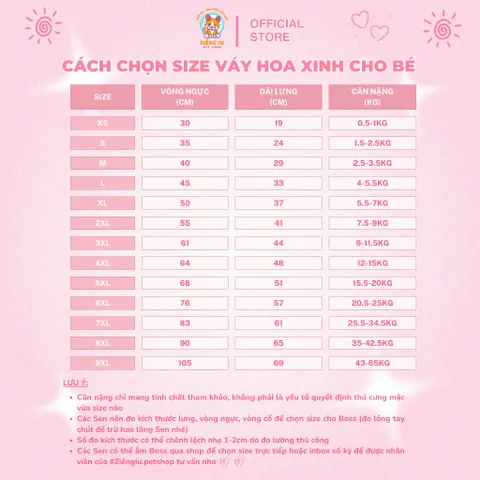 Váy Hoa Xinh (Có Size Lớn) cho thú cưng - Tặng kẹp nơ nhỏ - Áo, váy cho chó mèo, thú cưng - Ziềng iu Petshop