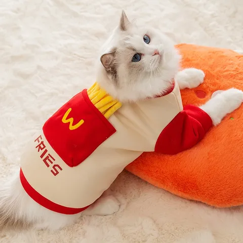 Áo khoai tây chiên W - Áo cho chó mèo, thú cưng - Ziềng iu Petshop