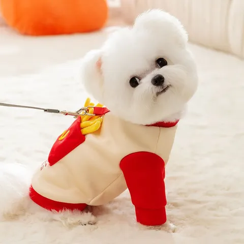 Áo khoai tây chiên W - Áo cho chó mèo, thú cưng - Ziềng iu Petshop