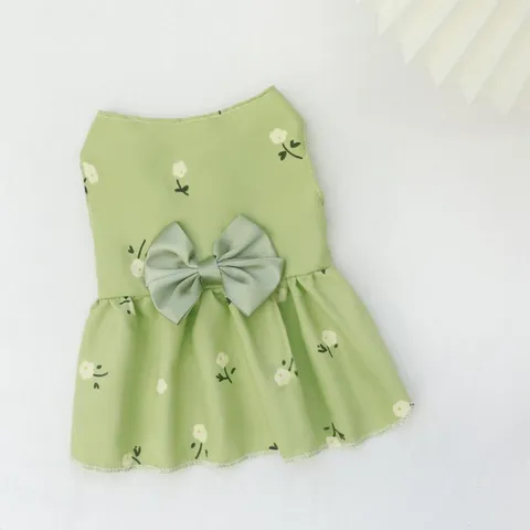 Váy Nơ Dễ Thương (Tặng kẹp nơ) cho thú cưng - Áo, váy cho chó mèo, thú cưng - Ziềng iu Petshop