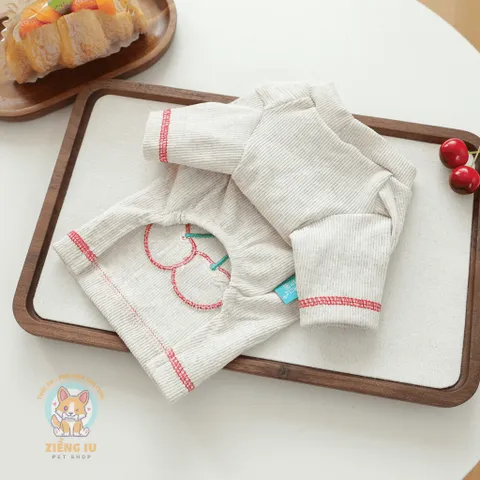 Áo Love You Cherry Much (Tặng kẹp nơ) cho thú cưng - Áo, váy cho chó mèo, thú cưng - Ziềng iu Petshop