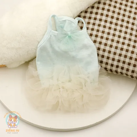 Váy Ba Lê Công Túa (Tặng kẹp nơ) cho thú cưng - Áo, váy cho chó mèo, thú cưng - Ziềng iu Petshop