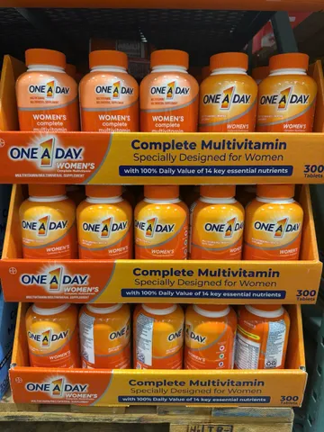 ( HÀNG CHÍNH HÃNG MỸ) VITAMIN TỔNG HỢP CHO NAM VÀ NỮ ONE A DAY DƯỚI 50 TUỔI 300 viên