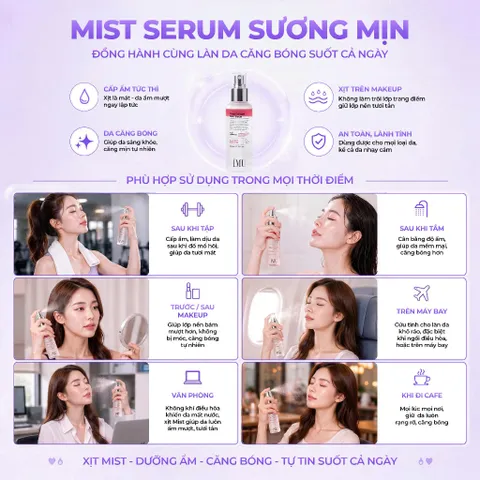 Serum Dạng Xịt IMU Deep Collagen Cấp Ẩm Sâu, Dưỡng Căng Bóng Da, Tăng Đàn Hồi Da 100ml