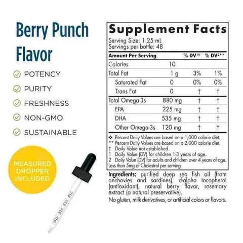 ( HÀNG CHÍNH HÃNG MỸ) DHA CHILDREN DHA XTRA NORDIC NATURAL’S NORDIC 880mg