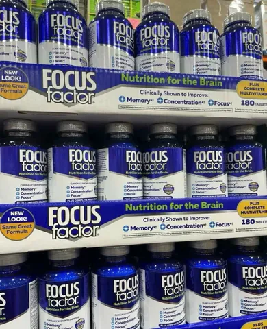(HÀNG CHÍNH HÃNG MỸ) VIÊN UỐNG BỔ NÃO HỖ TRỢ TRÍ NHỚ FOCUS FACTOR 180 viên
