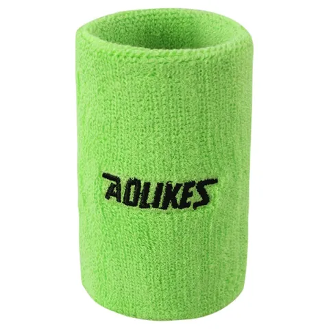 XẢ KHO Băng cổ tay Aolikes băng tay cầu lông yoga tennis pic dài 12cm thấm hút mồ hôi mã A-0235 (1 chiếc)