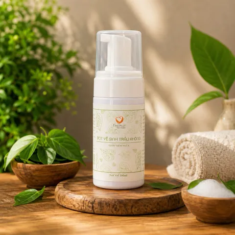 Dung Dịch Vệ Sinh Phụ Nữ Trầu Không Hương Thảo – Escoco Vietnam - Bọt vệ sinh trầu không 802284