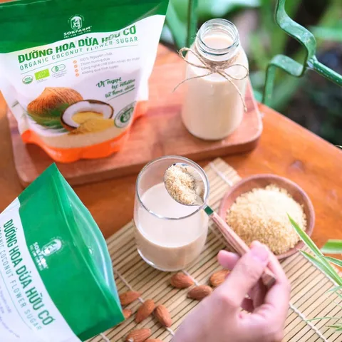Đường Hoa Dừa Sokfarm 300g - đường hữu cơ không chất bảo quản