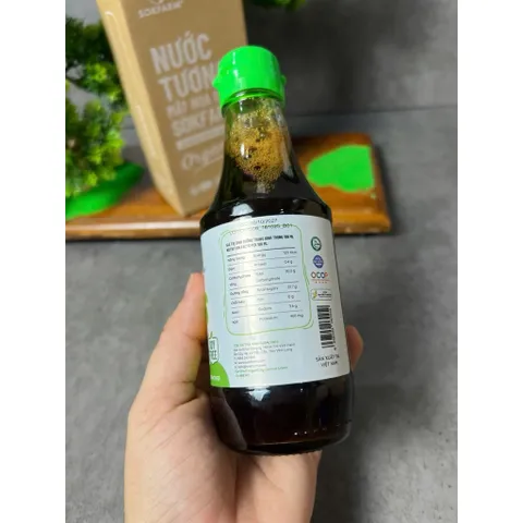 Nước tương mật hoa dừa Sokfarm dành cho bé ăn dặm 200ml - Nước tương cho bé ăn dặm Sokfarm 802296