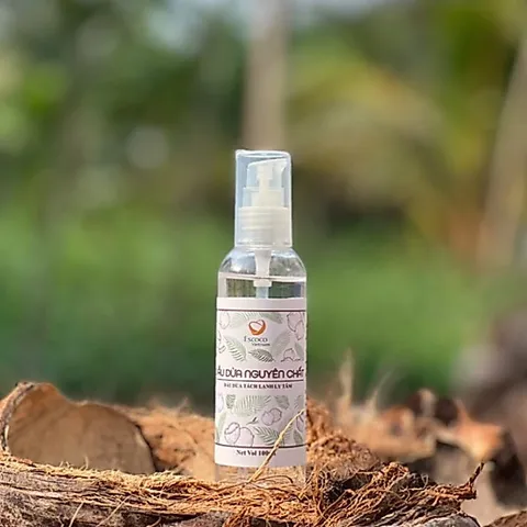 Dầu dừa tách lạnh ly tâm Coconut Oil Cold Pressed Escoco Vietnam 802301