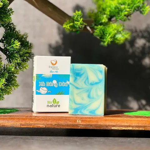 Xà bông dừa bạc hà Escoco 100g 802300