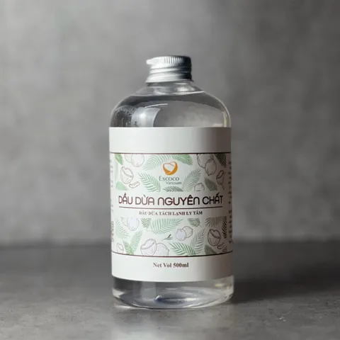 Dầu dừa tách lạnh ly tâm Coconut Oil Cold Pressed Escoco Vietnam 802301