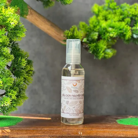 Dầu dừa thủ công Escoco - Dầu dừa Bến Tre nguyên chất