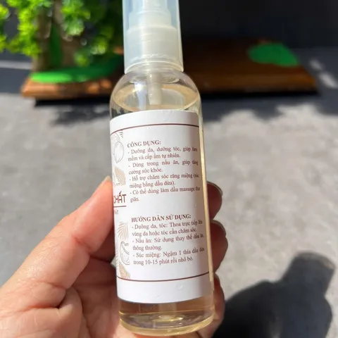 Dầu dừa thủ công Escoco - Dầu dừa Bến Tre nguyên chất