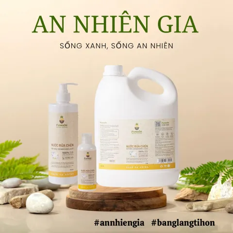 [Hoả tốc HCM] Nước rửa chén Fuwa3e 500ml 802302