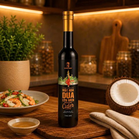 Mật hoa dừa lên men organic Sokfarm 375ml 802307