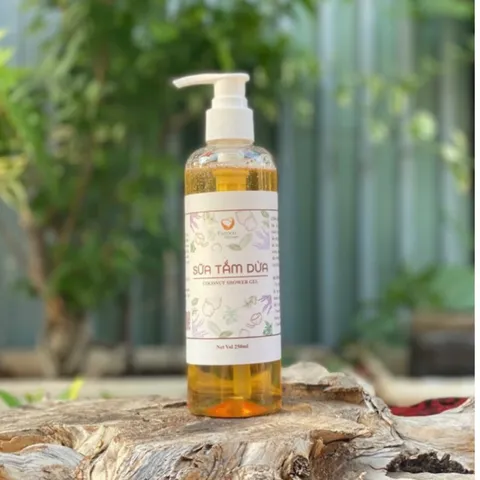 Sữa tắm dừa coconut shower gel Escoco 250ml - sữa tắm thiên nhiên - sữa tắm handmade 802311