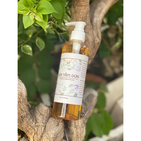 Sữa tắm dừa coconut shower gel Escoco 250ml - sữa tắm thiên nhiên - sữa tắm handmade 802311