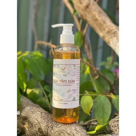 Sữa tắm dừa coconut shower gel Escoco 250ml - sữa tắm thiên nhiên - sữa tắm handmade 802311