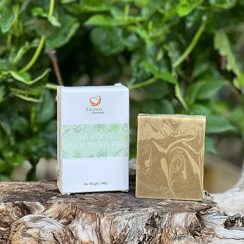 Xà phòng mù u tràm trà diếp cá Escoco - Xà bông mù u - Tamanu oil soap 802310