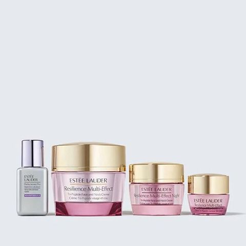 Set Dưỡng Da Estée Lauder Resilience Multi-Effect Skincare Gift 4 Món